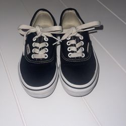 VANS Black Sneakers Kids Size 12 Fit Like Size 11
