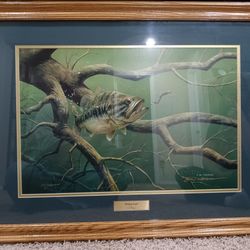 Perfect Cast by F.W. Tomas signed $300