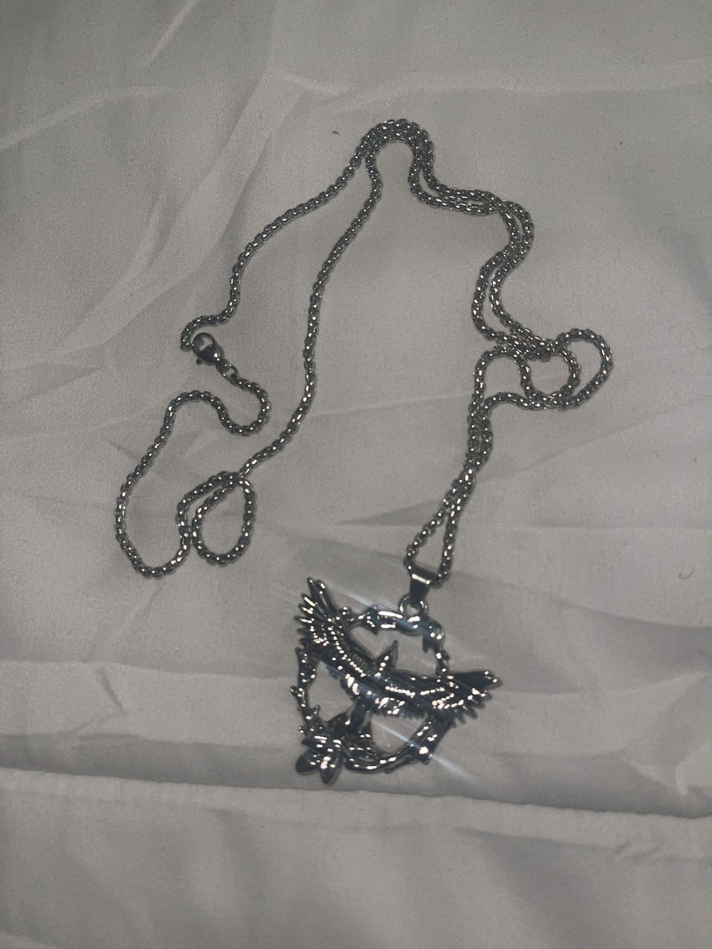 Silver Chain W/ Pendant