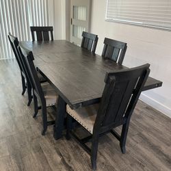 Dining Table 6 Chair 