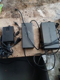 Scooter chargers