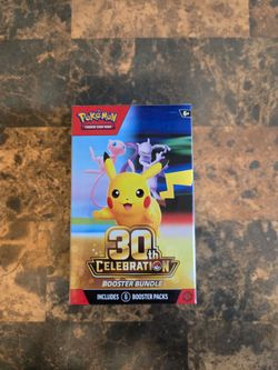 Pokemon 30th celebrations booster bundle