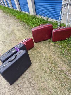 Vintage suitcases