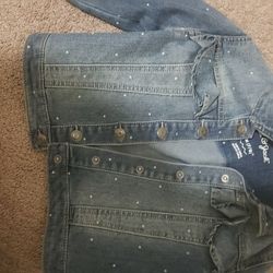 Kids Jean Jacket Size 7/8