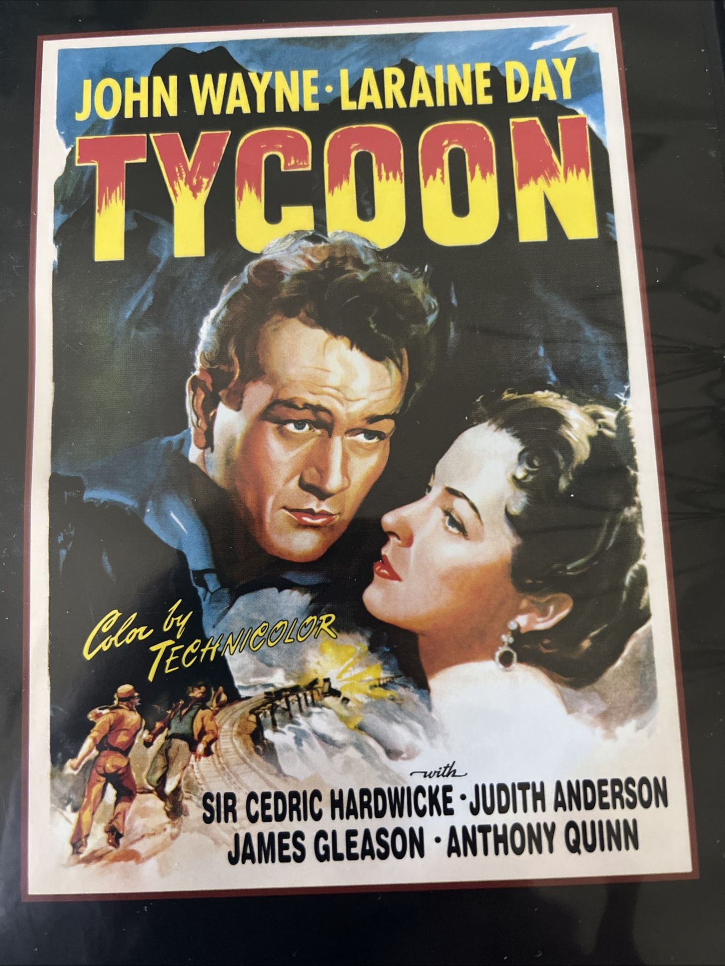 From The John Wayne Collection W/ Anthony Quinn In Tycoon (DVD, 1947)