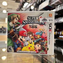 Nintendo Super Smash Bros. for Nintendo 3DS CIB