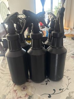 Spray Bottles For Detailing Black