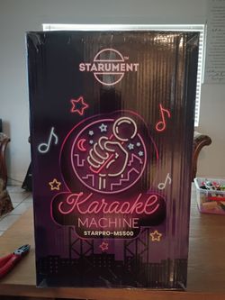 Karaoke portable speaker