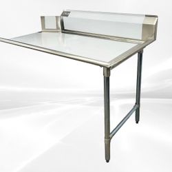 NSF Clean Dish Table 48W x 30D x45H inches CDT-48R-318