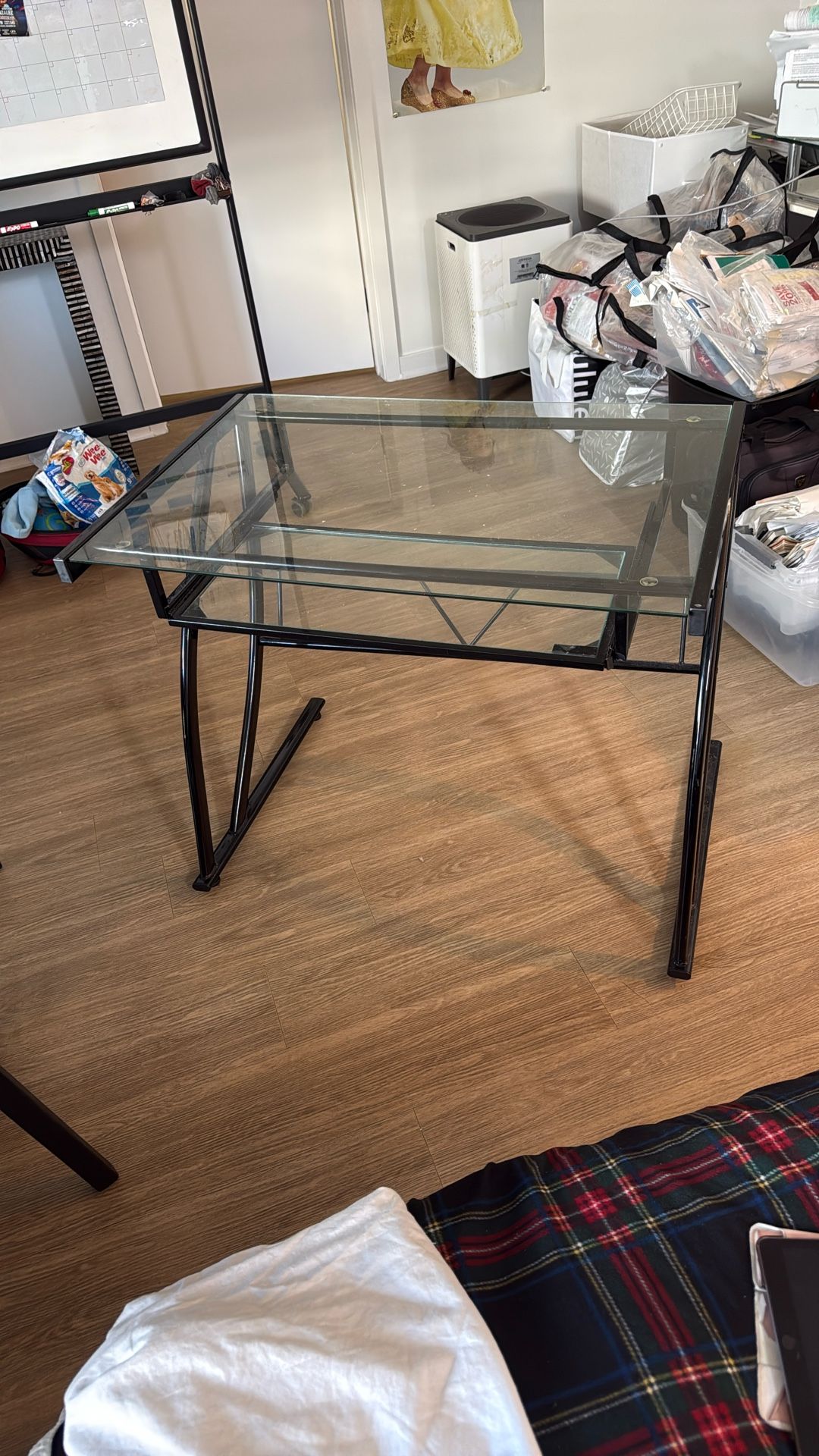 Glass Computer Table