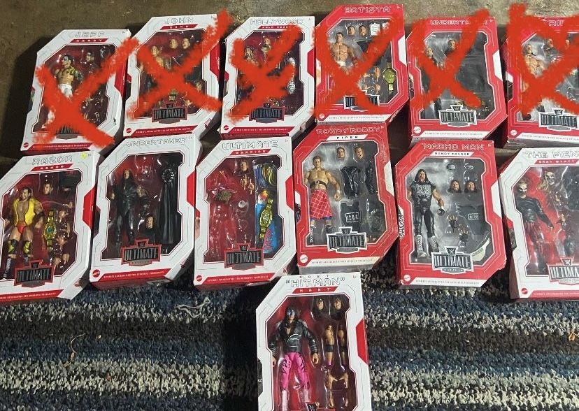 Lot Of WWE Figures