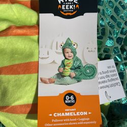 Hyde And Eek! Boutique Child Infant Halloween Chameleon Costume