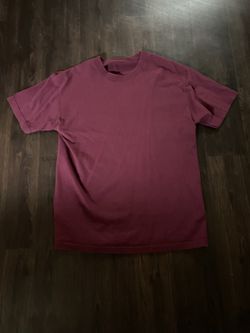 Plain Dark Red Tee 