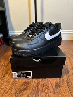 Nike Air Force 1 Supreme Black 2025 size 9.5