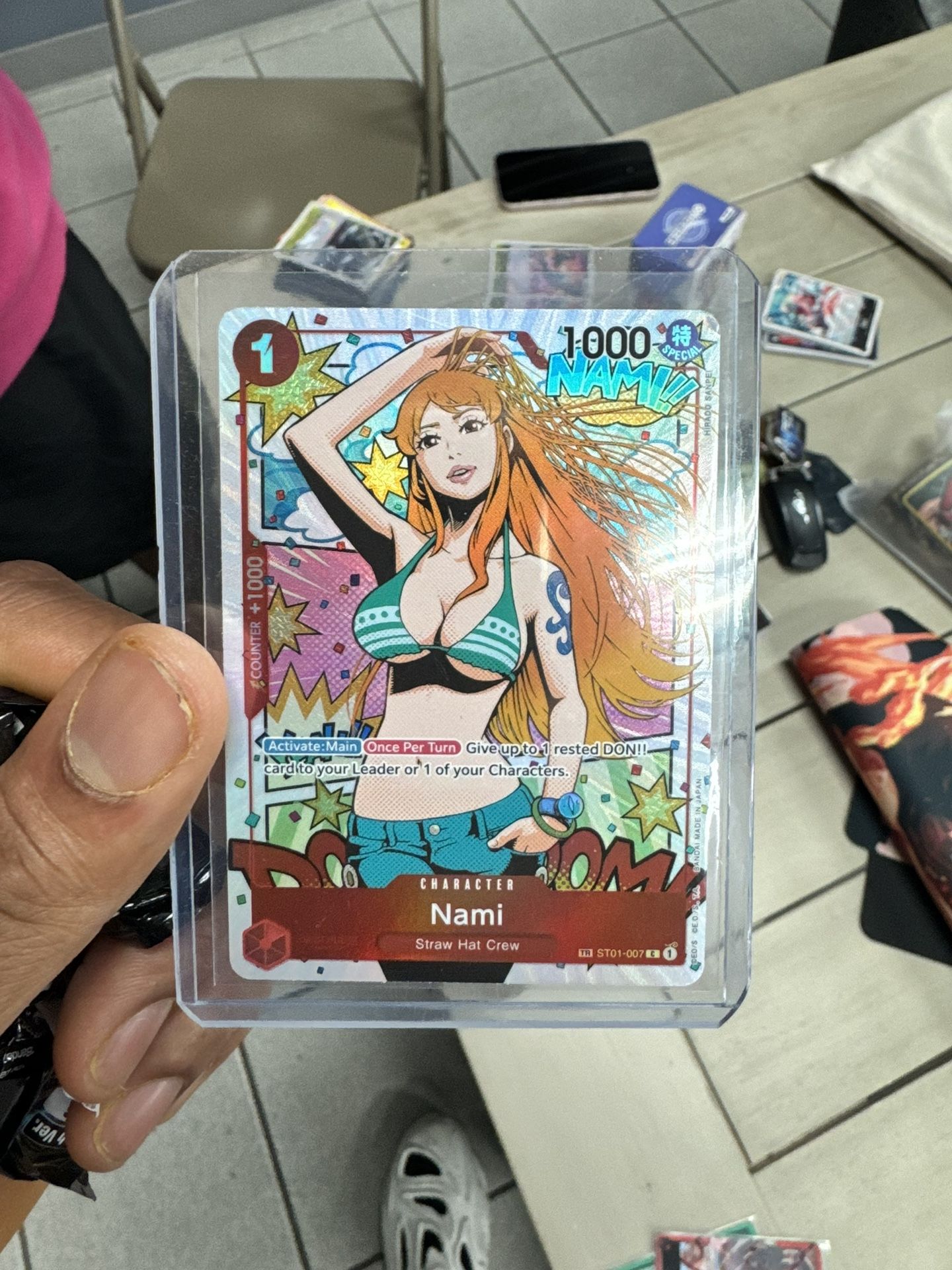 ONE PIECE TCG Treasure Rare Nami