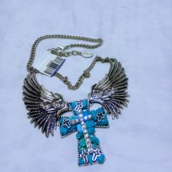 Necklace Hand Made.