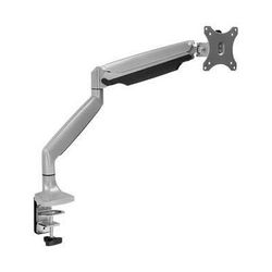 New Height Adjustable Monitor Single Monitor Desk Mount Gas Spring Arm Silver MI-1771