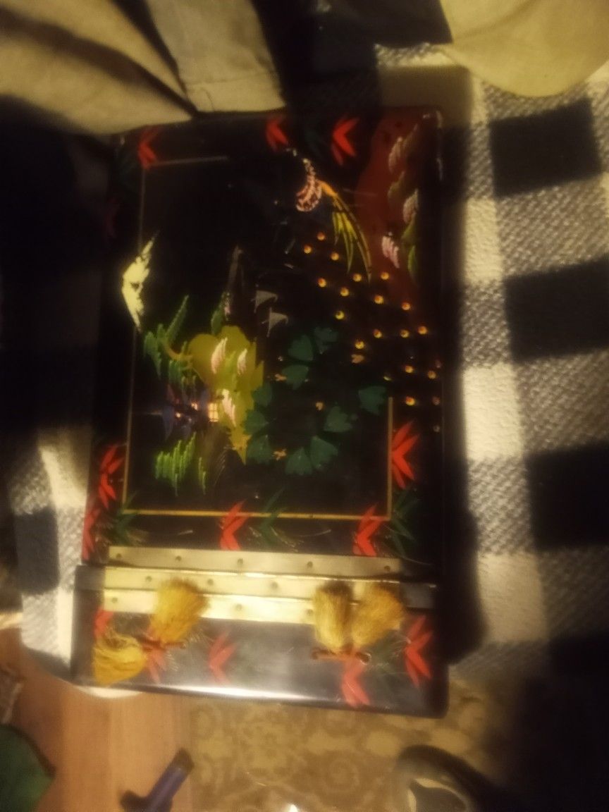 Vintage/ Antique Japanese Photo Album With Music Box