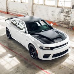 Satin black Hood wraps 