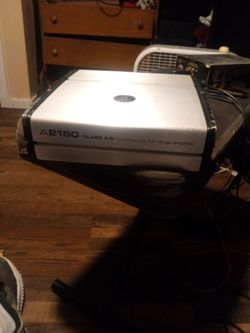 Jl audio a 2150 2 channel amp works great 75 bucks cash