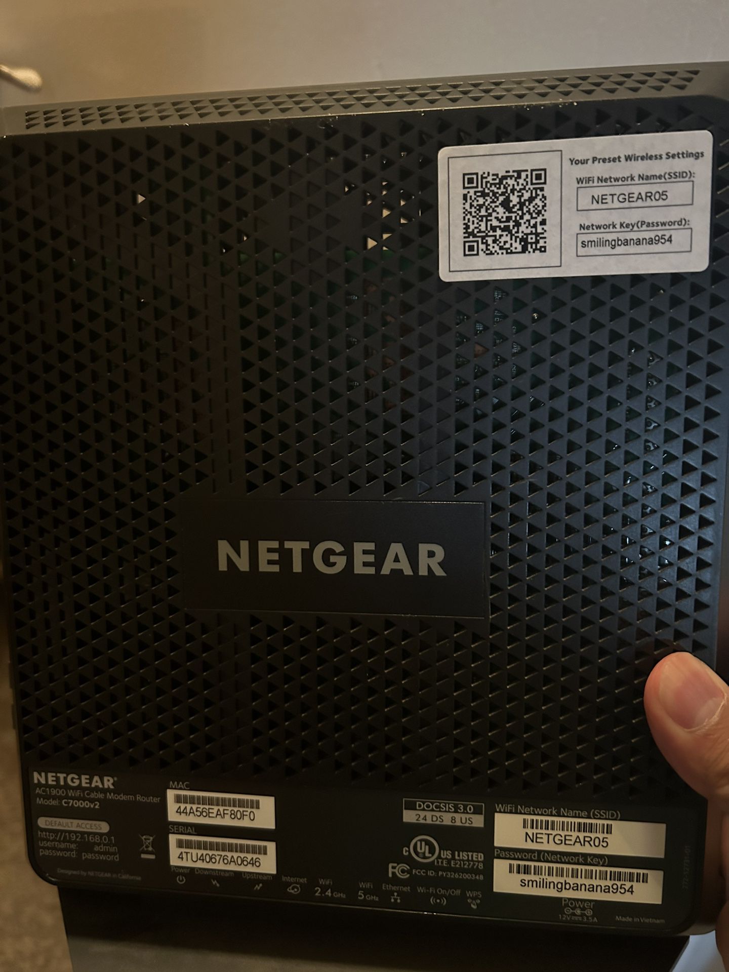 NETGEAR modem Router