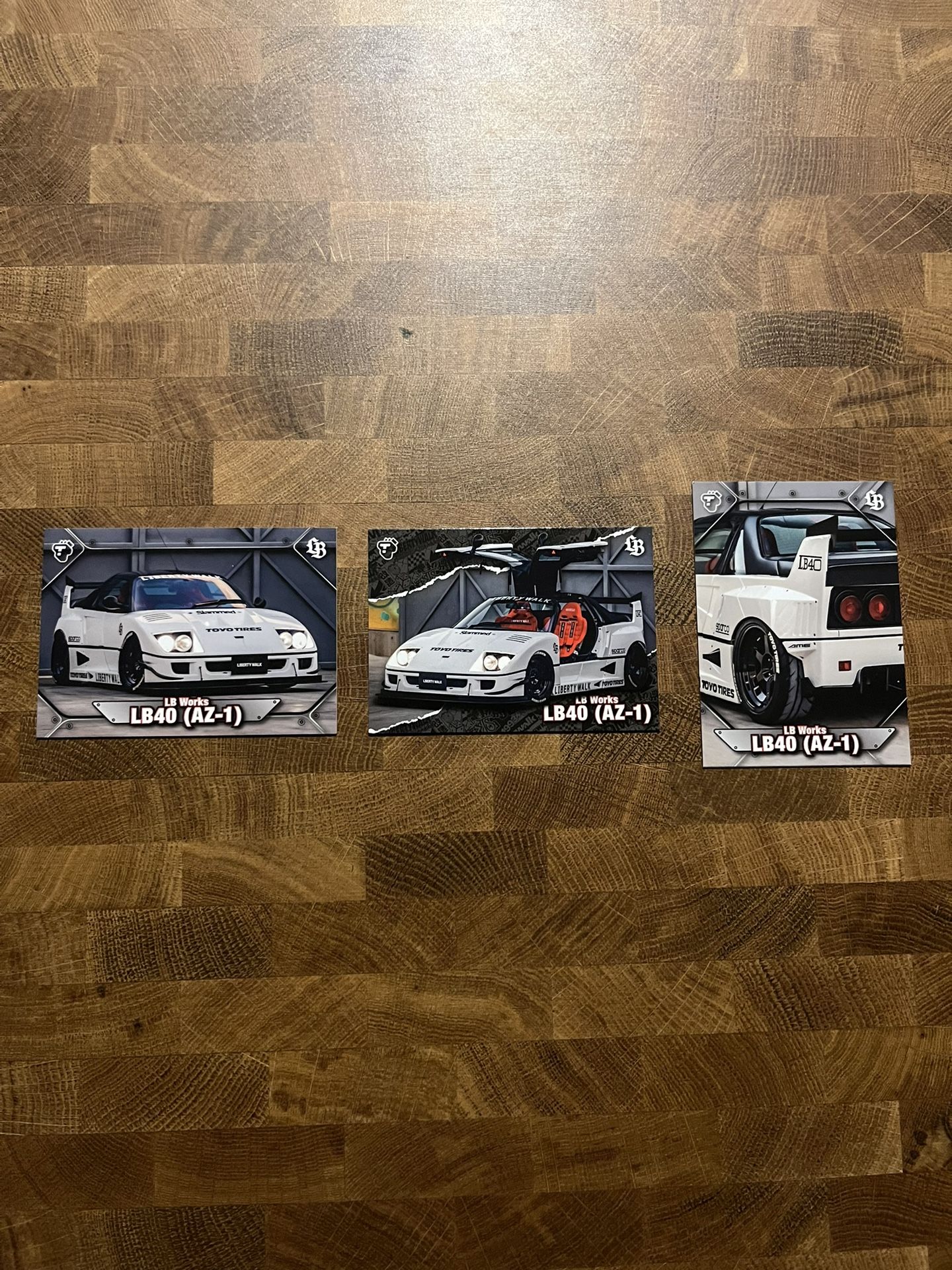 LB Works LB40 (AZ-1) Card Set