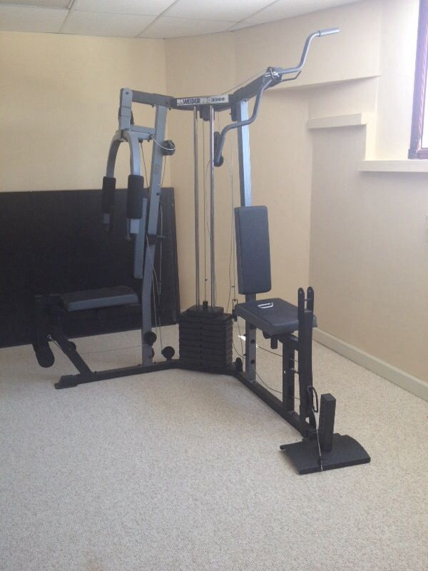 Weider pro 3200 home Gym