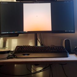 34" 144hz Curved Ultrawide Monitor For Sale