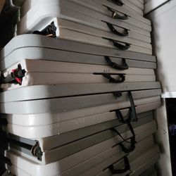 Folding Tables and Chairs - ***See Prices In Description Below *** Mire Precios En La Descripción Abajo