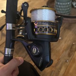 Shimano Rod And Penn Reel 