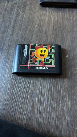 Ms. Pac-Man Sega Genesis Cartridge by Tengen