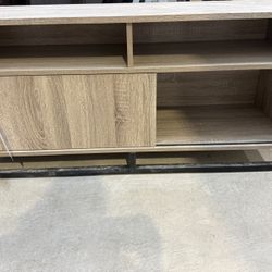 Modern Light Gray Tone Laminated Tv Stand 