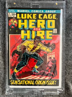 Hero For Hire #1 (1972) - 1st Appearance Luke Cage - Mid Grade!