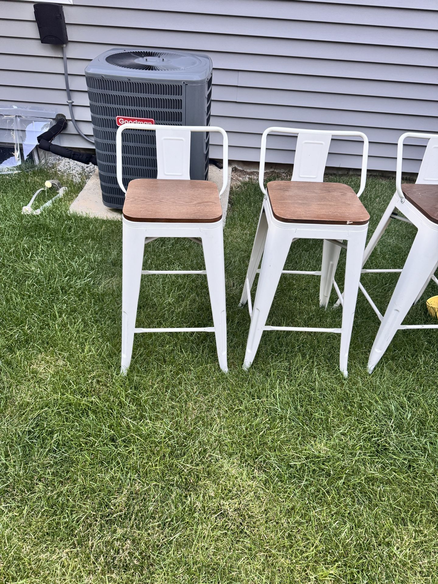 Set of 3 of these awesome Bar Stool Style Chairs