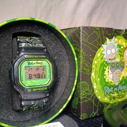 G-Shock Rick & Morty Limited Edition Watch — Complete Set — $180 OBO