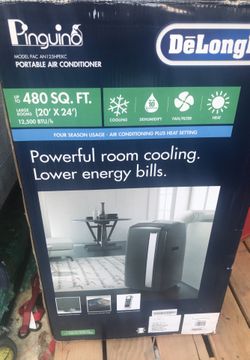 Delonghi Pinguino AC Heater Combo 12500 BTU