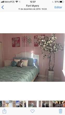 picture for girl room + pink skirt bed