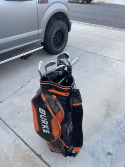 Golf Clubs Titleist Irons Burke Golf Bag
