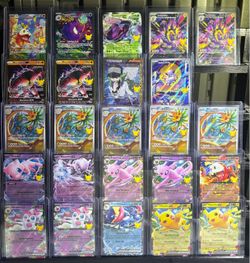 Pokémon 30th Celebration Lot SIR Gold Borders IR EX Gengar Mewtwo Pikachu