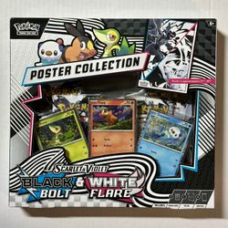 Pokemon Black Bolt & White Flare Poster Collection