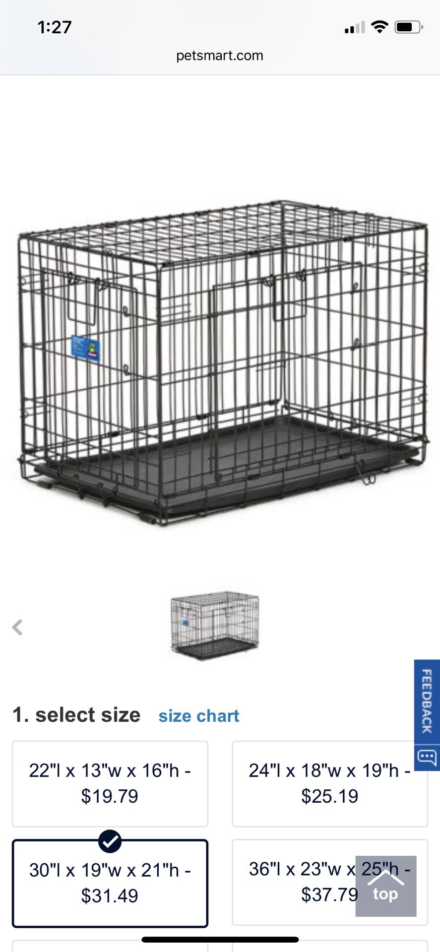 Pet/ Dog Crate