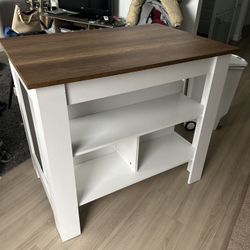 Kitchen Island With Wood Top