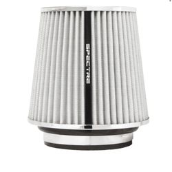 Cold Air Intake Cold air intake open element cone filter. Spectre Conical Filter Chrome White 8138 Cold