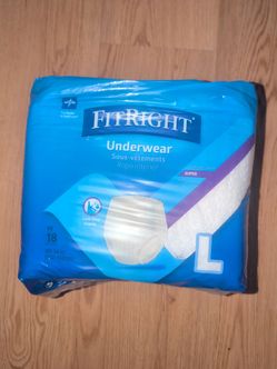 Fit right adult underwear