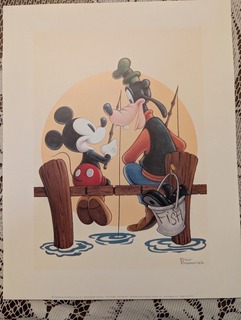 Framed Disney Print