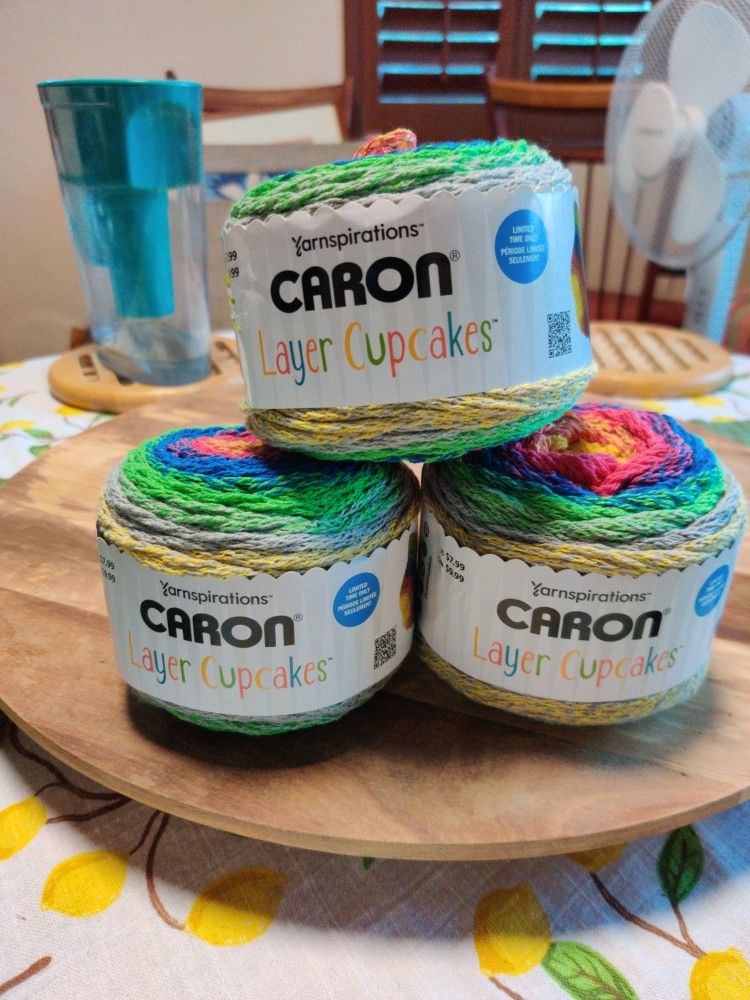 Caron Layer Cupcakes By Yarnsprations New