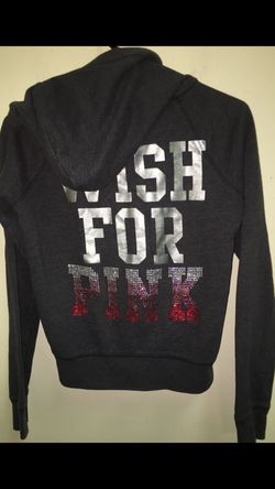 Victoria's secret pink Xs bling hoodie