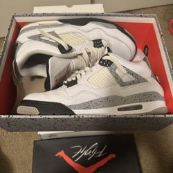 Jordan White Cement 4’s 2016