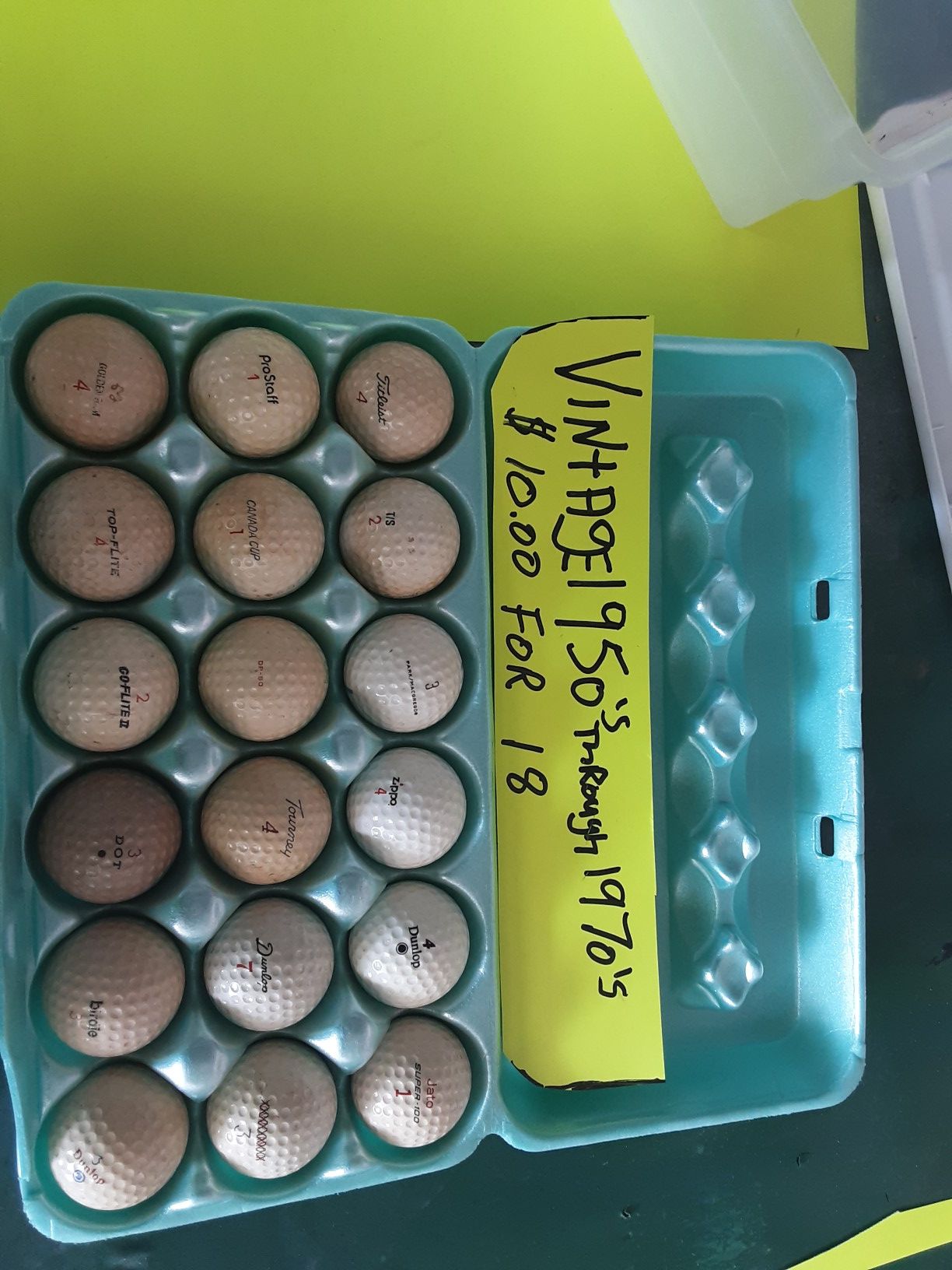 Tons of golfing items from 1800s to present buy in bulk. Hickory golf clubs 80 year old golfing magazines.