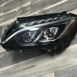 2015-2018 W205 C63AMG MERCEDES BENZ ADAPTIVE HEADLIGHT DOUBLE PROJECTOR LEFT DRIVER SIDE ASSEMBLY 